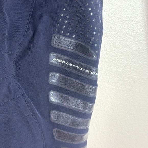 Animo Donna women’s navy blue equestrian riding breeches IT40 bedazzle size 30 - Picture 4 of 14